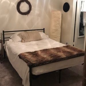 NEW FULL SIZE BED WITH BED FRAME